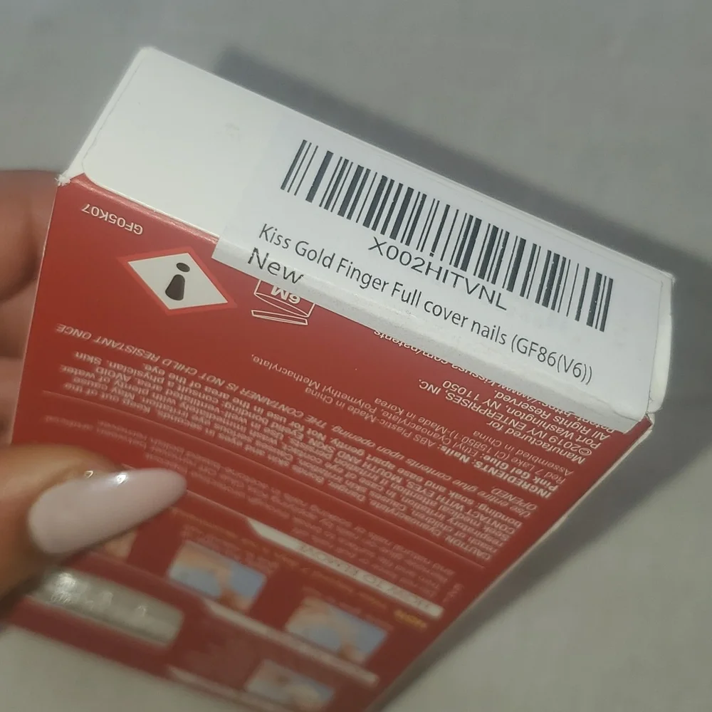 💋 Kiss 💋 Gold Finger Manicure - Picture 4 of 5